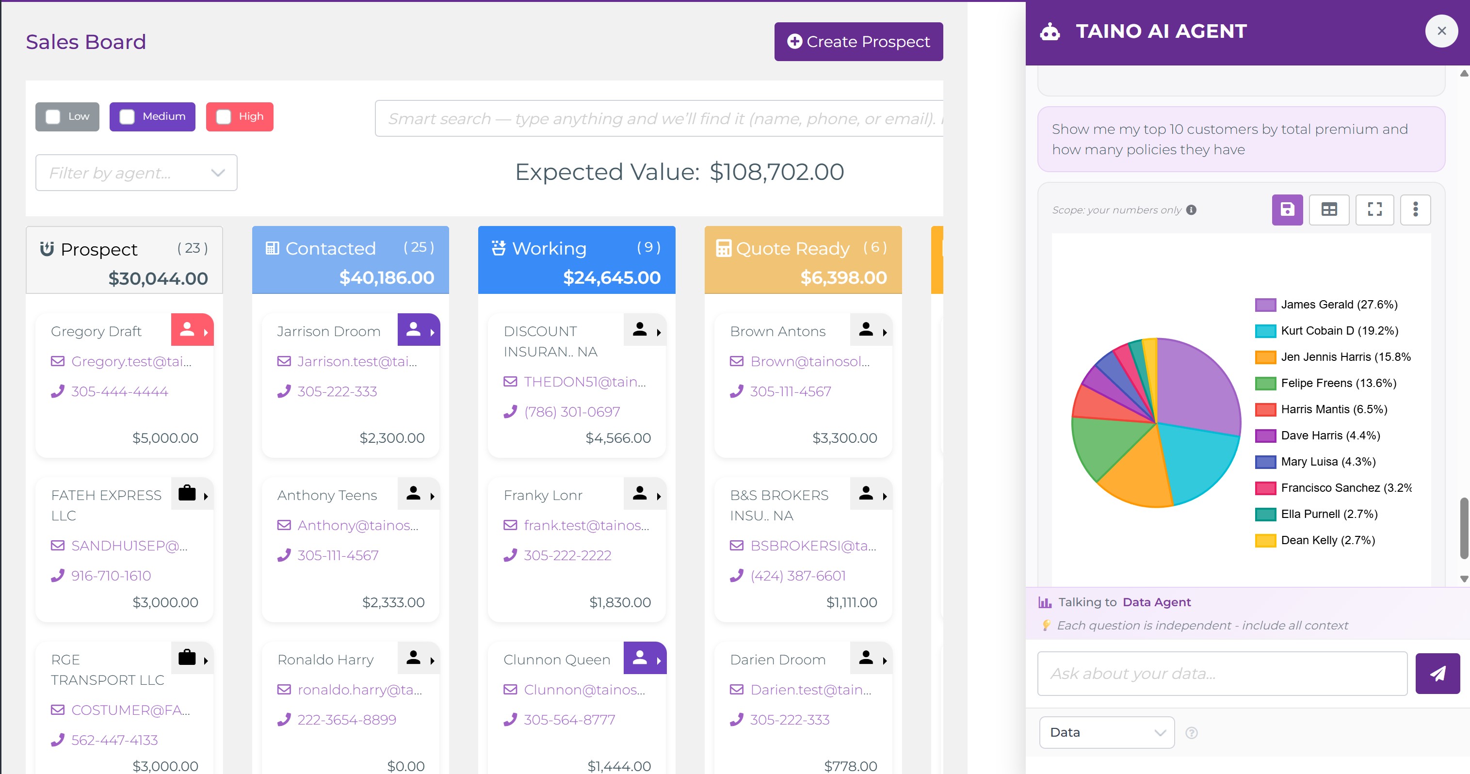 Newton AI — your built-in insurance agency AI assistant